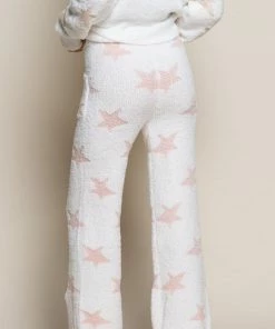 POL BOTTOMS Starry Night Drawstring Pants - White