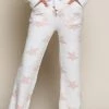 POL BOTTOMS Starry Night Drawstring Pants - White