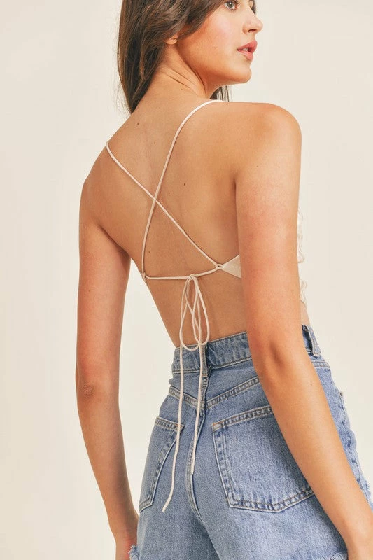 MABLE Joelle Leopard Satin Crop Top- Cream 7 MABLE Joelle Leopard Satin Crop Top- Cream