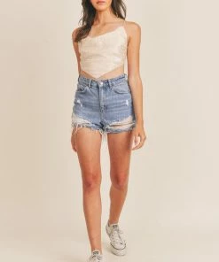 MABLE Joelle Leopard Satin Crop Top- Cream 16 MABLE Joelle Leopard Satin Crop Top- Cream