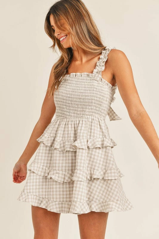 MABLE DRESSES Jaclyn Cotton Smocked Gingham Dress 7 MABLE DRESSES Jaclyn Cotton Smocked Gingham Dress