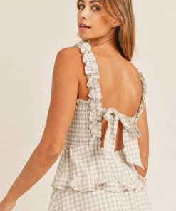 MABLE DRESSES Jaclyn Cotton Smocked Gingham Dress 21 MABLE DRESSES Jaclyn Cotton Smocked Gingham Dress