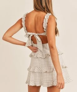 MABLE DRESSES Jaclyn Cotton Smocked Gingham Dress 17 MABLE DRESSES Jaclyn Cotton Smocked Gingham Dress