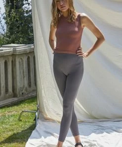 BT Ford Seamless Cropped Tank Top - Cocoa