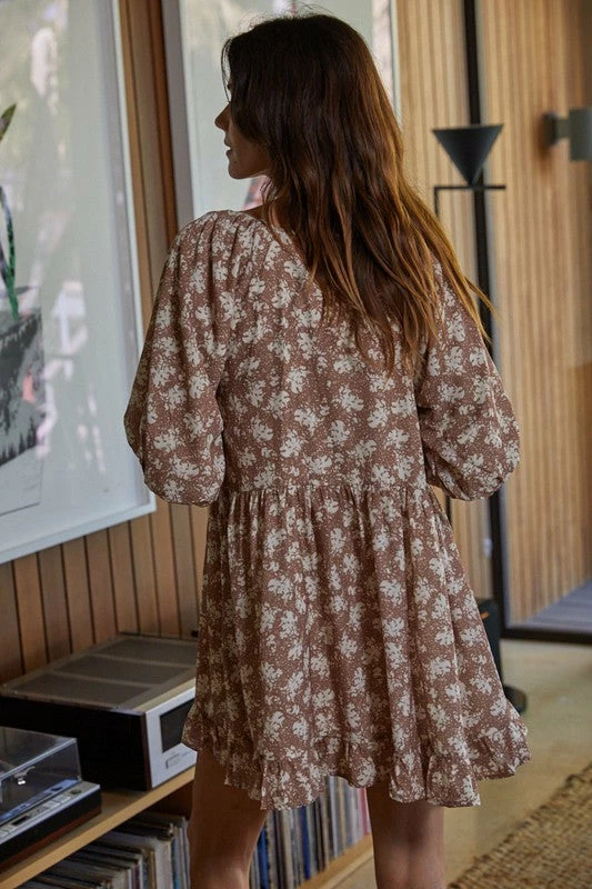 BT Hopyard Floral Smocked Babydoll Dress BUMP FRIENDLY 10 BT Hopyard Floral Smocked Babydoll Dress BUMP FRIENDLY