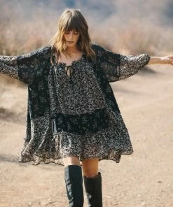 BT Frolic Floral Contrast Dress BUMP FRIENDLY 14 BT Frolic Floral Contrast Dress BUMP FRIENDLY