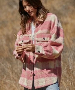 BT Rebel Plaid Wool Blend Jacket OUTERWEAR