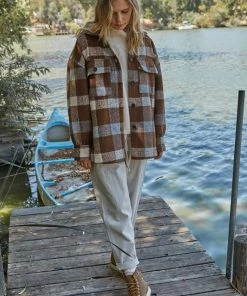 BT Give Thanks Plaid Button Down Jacket OUTERWEAR 18 BT Give Thanks Plaid Button Down Jacket OUTERWEAR