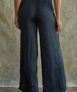 BT Adelle High Rise Satin Trouser Pants DATE NIGHT