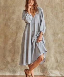 BT Coastal Breeze Cotton Midi Dress