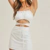 MABLE BRIDAL Jamie Cutout Mini Dress