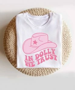 WKNDER In Dolly We Trust Graphic Tee - Sand TOPS
