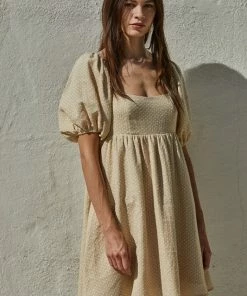 BT Belle Polka Dot Babydoll Dress BUMP FRIENDLY