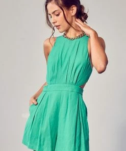 DO + BE COLLECTION Jaye Side Cut Out Romper