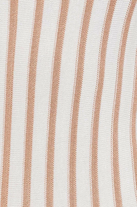 LE LIS TOPS Chord Two Tone Knit Bodysuit 10 LE LIS TOPS Chord Two Tone Knit Bodysuit