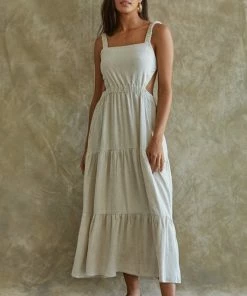 BT Celia Linen Open Back Midi Dress 15 BT Celia Linen Open Back Midi Dress