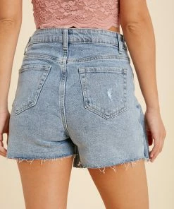 WL BOTTOMS Denim Wrap Skort