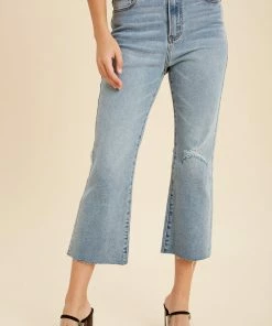WL Mila High Rise Crop Denim