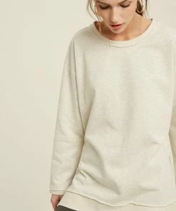 WL Braeden French Terry Sweatshirt - Oatmeal BUMP FRIENDLY
