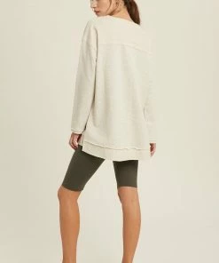 WL Braeden French Terry Sweatshirt - Oatmeal BUMP FRIENDLY