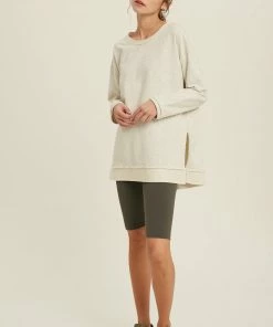WL Braeden French Terry Sweatshirt - Oatmeal BUMP FRIENDLY