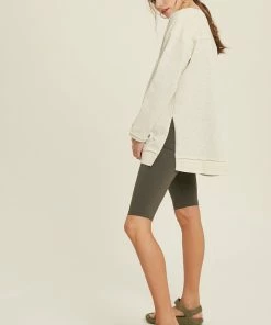 WL Braeden French Terry Sweatshirt - Oatmeal BUMP FRIENDLY