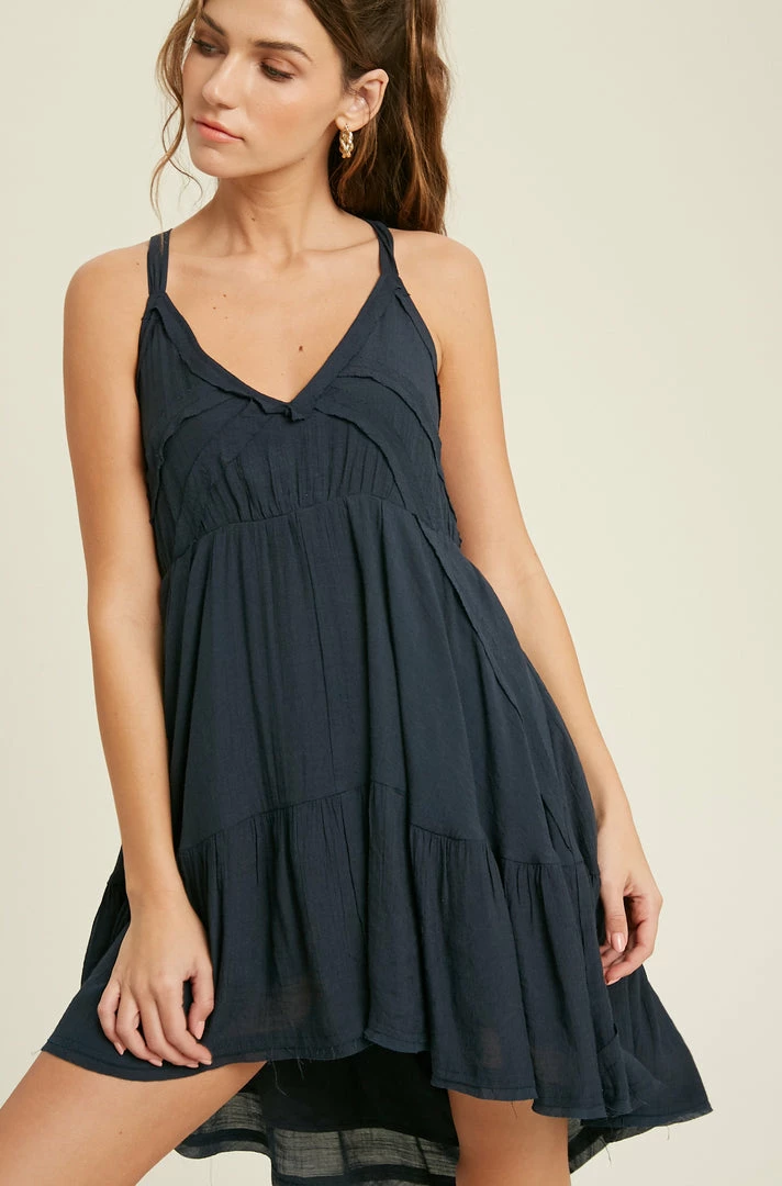 WL Nicola Raw Edge Mini Dress 7 WL Nicola Raw Edge Mini Dress