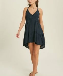 WL Nicola Raw Edge Mini Dress 16 WL Nicola Raw Edge Mini Dress