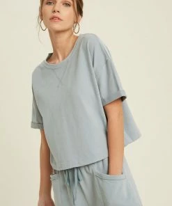 WL MATCHING SETS Vernon Cotton High Rise Shorts