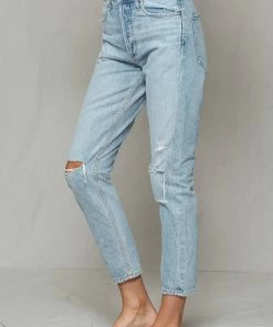 BT Kason High Rise Distressed Jeans DENIM