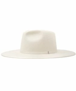 OLIVE & PIQUE ACCESSORIES Billie Felt Wool Hat - White