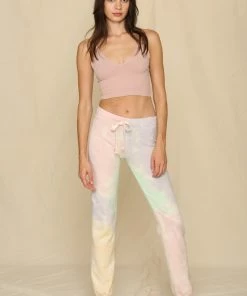 BT MADE IN THE USA Haleigh Pocketed Tie Dye Joggers