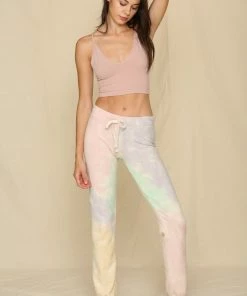 BT MADE IN THE USA Haleigh Pocketed Tie Dye Joggers