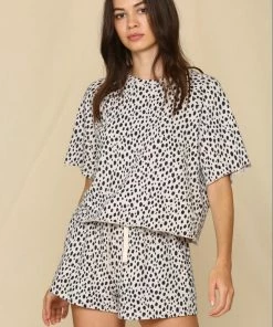 BT Avery Animal Print Knit Top