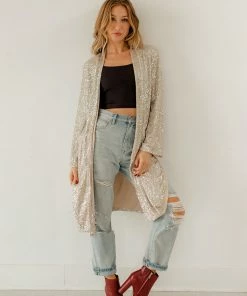 BT DATE NIGHT Here's To You Sequin Duster