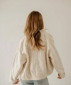 BT Timber Cotton Blend Pocketed Quilted Jacket - Cream OUTERWEAR 11 BT Timber Cotton Blend Pocketed Quilted Jacket - Cream OUTERWEAR