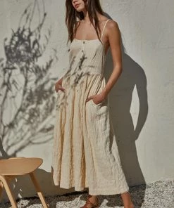 BT Brighton Button Down Maxi Dress