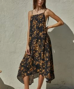 BT Kristy Floral Viscose Midi Dress DRESSES