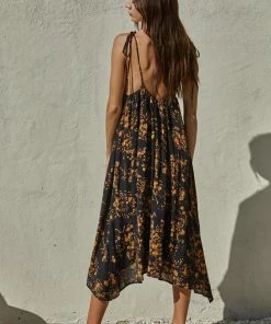 BT Kristy Floral Viscose Midi Dress DRESSES