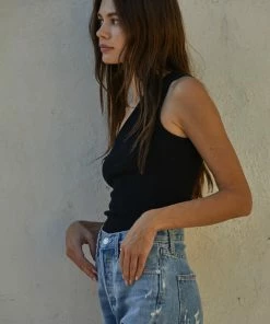 BT Ophelia Ribbed One Shoulder Top - Black 10 BT Ophelia Ribbed One Shoulder Top - Black