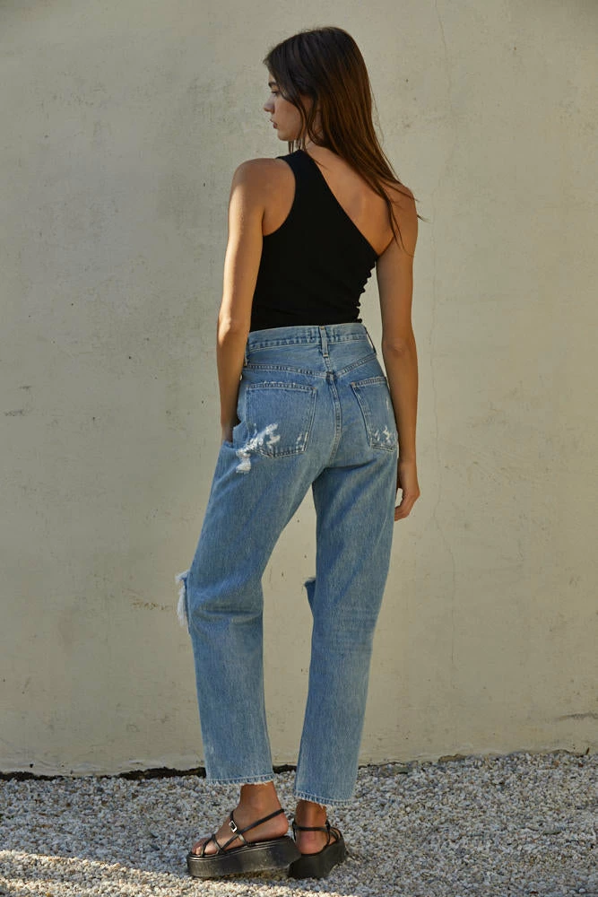 BT Ophelia Ribbed One Shoulder Top - Black 7 BT Ophelia Ribbed One Shoulder Top - Black