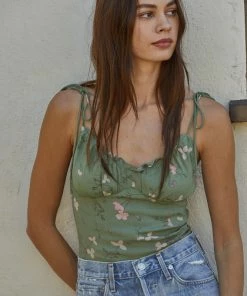BT Kierra Floral Ruffle Tie Top BEST SELLERS 14 BT Kierra Floral Ruffle Tie Top BEST SELLERS