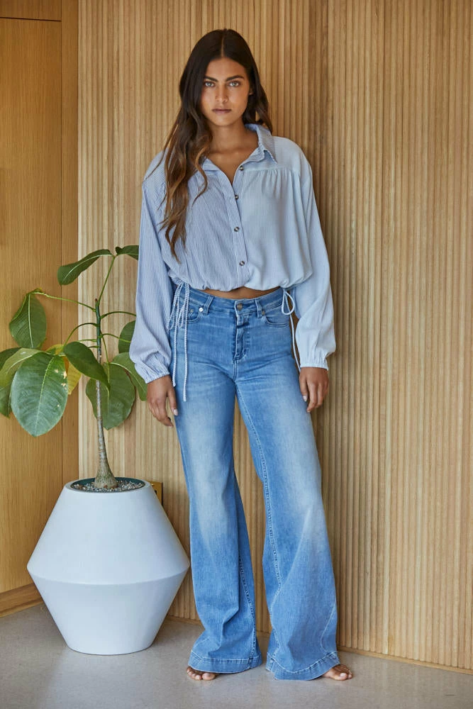 BT Split Decision Button Down Blouse TOPS 8 BT Split Decision Button Down Blouse TOPS