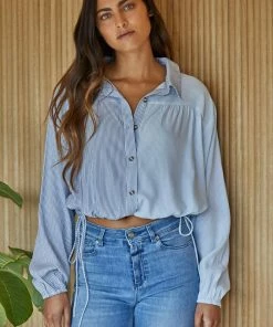 BT Split Decision Button Down Blouse TOPS 14 BT Split Decision Button Down Blouse TOPS