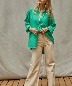 BT Good Luck Button Down Top BEST SELLERS