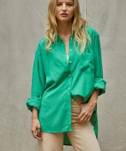 BT Good Luck Button Down Top BEST SELLERS