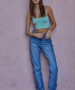 BT Double Strap Seamless Brami - Grass Green