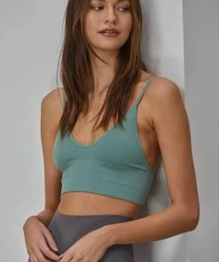 BT Shoreline Bralette - Dark Sage