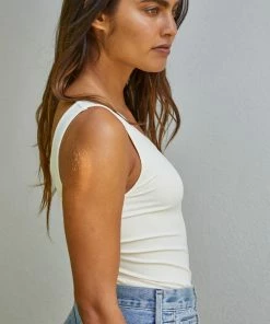 BT TOPS Talk Later Reversible Seamless Tank - Cream 9 BT TOPS Talk Later Reversible Seamless Tank - Cream