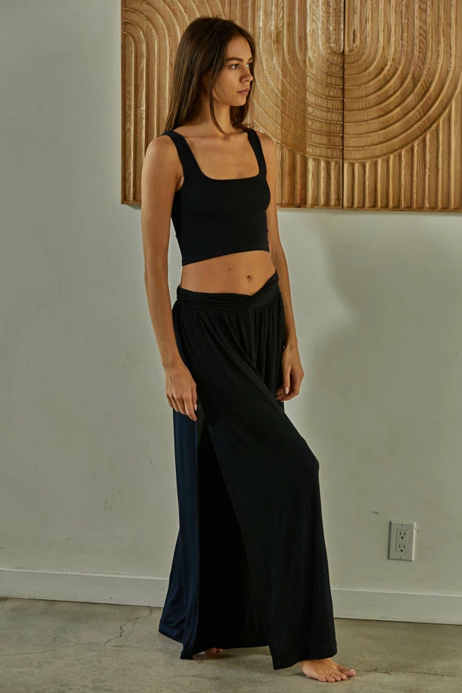 BT Bri Square Neck Ribbed Brami - Black 5 BT Bri Square Neck Ribbed Brami - Black